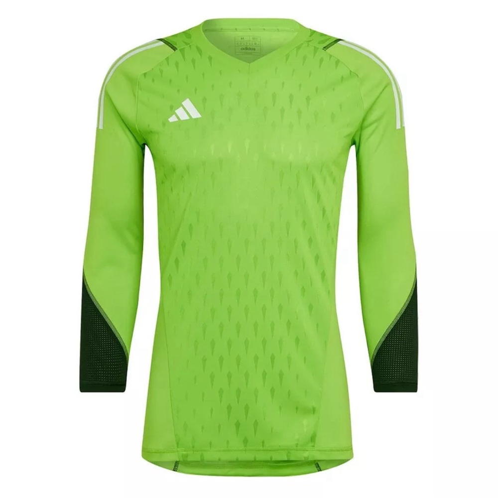 Adidas Tiro 23 Pro LS Goalkeeper Solar Green Soccer Jersey Size Medium - Picture 1 of 6